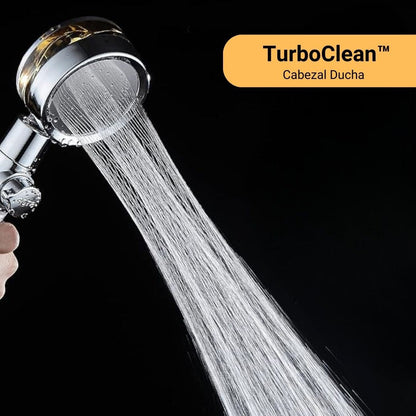 TurboClean™ - Cabezal de Ducha tipo Spa
