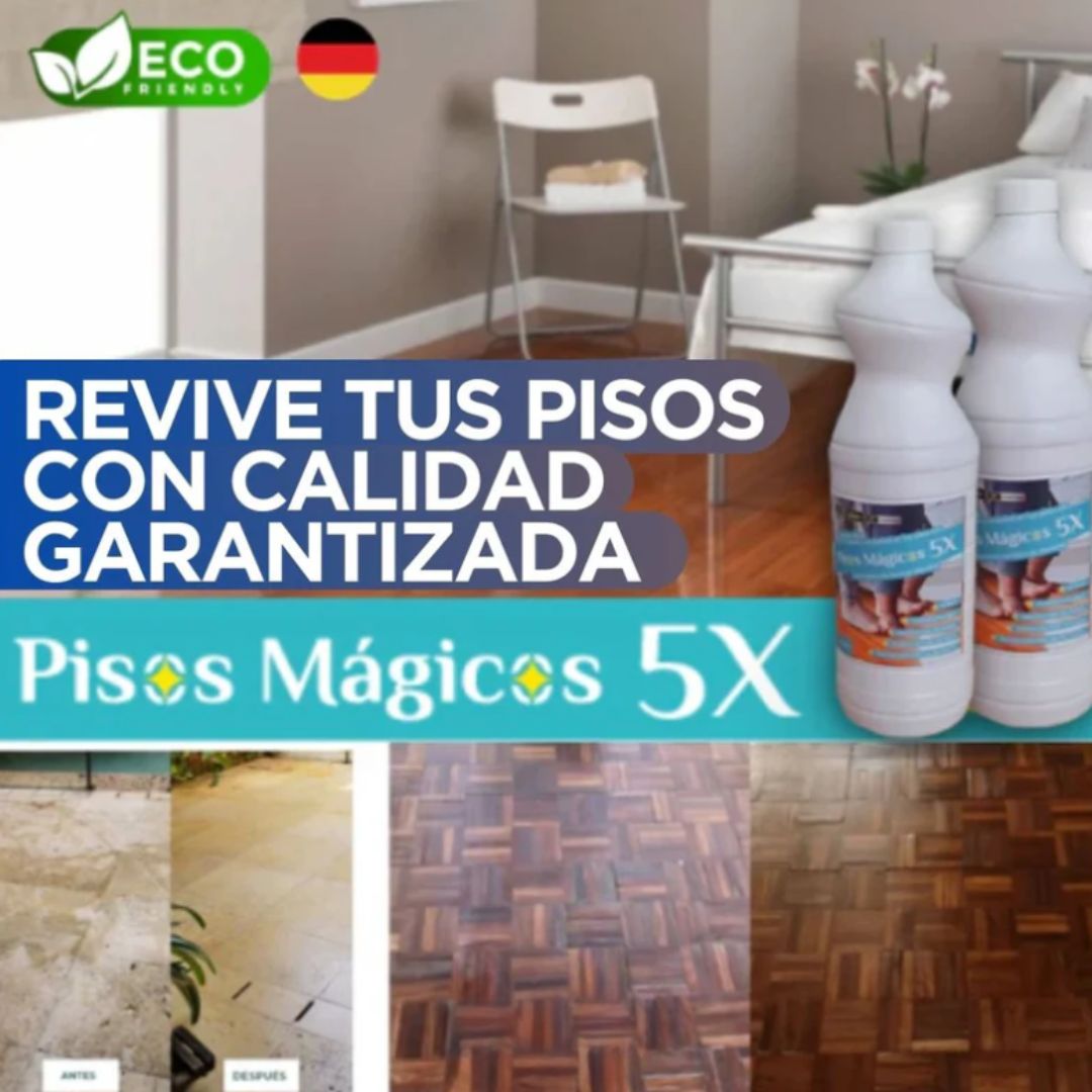 Power White™ -  Pisos Mágicos 1L - Limpia y desengrasa tus superficies  en minutos