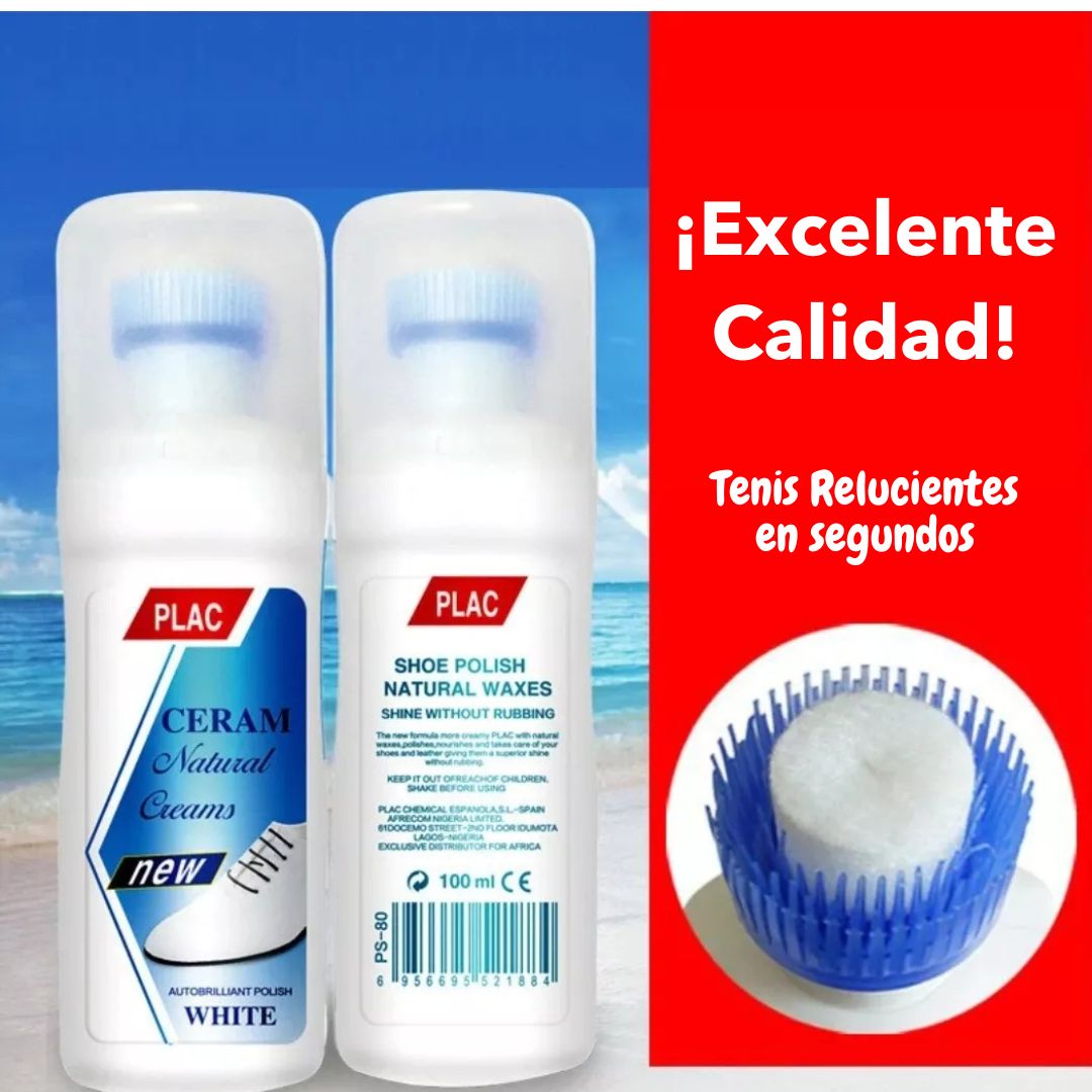 Espuma Limpiadora Para Tenis de piel, tela y vinipiel