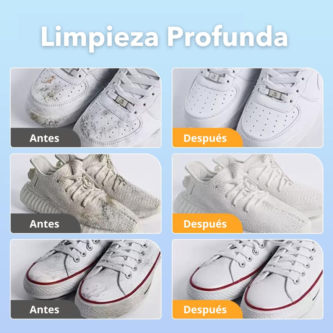 Espuma Limpiadora Para Tenis de piel, tela y vinipiel