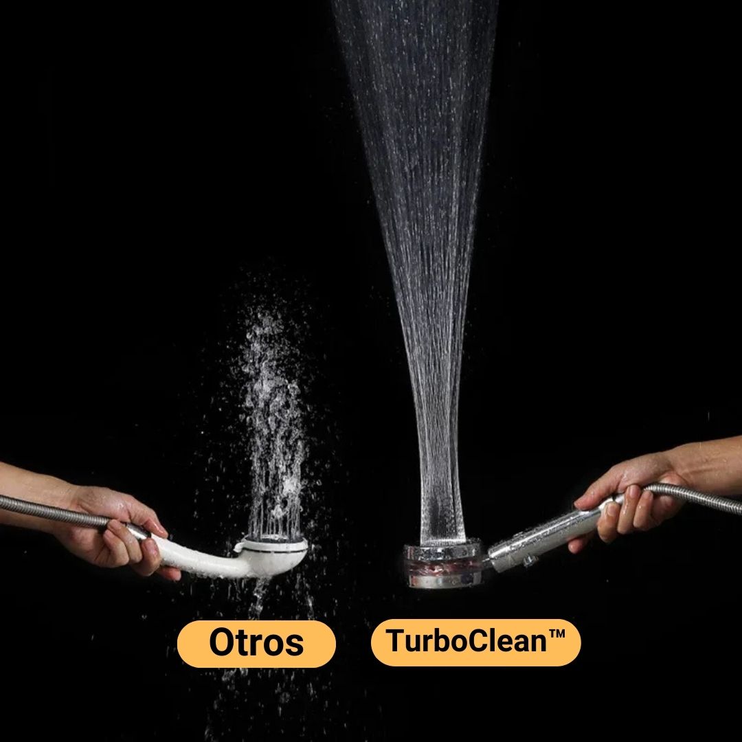 TurboClean™ - Cabezal de Ducha tipo Spa