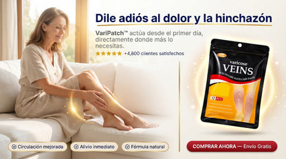 VeinsCare PARCHES PARA VÁRICES + REGALO🎁