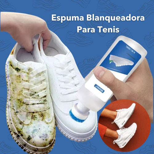 Espuma Limpiadora Para Tenis de piel, tela y vinipiel